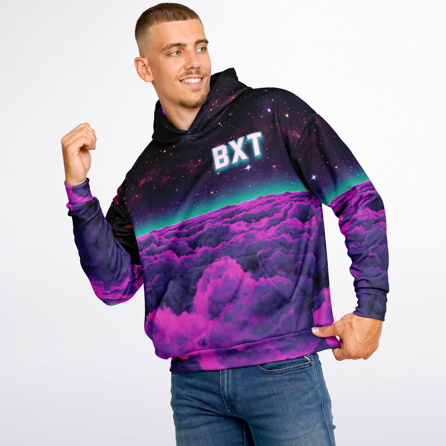 Kawaii in the Clouds Heavyweight Oversized Hoodie