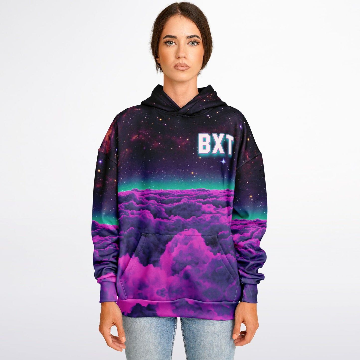 Kawaii in the Clouds Heavyweight Oversized Hoodie