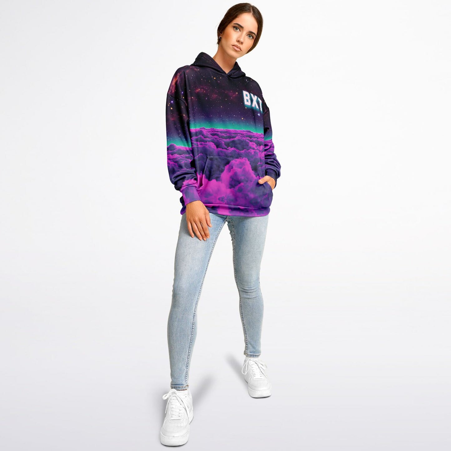 Kawaii in the Clouds Heavyweight Oversized Hoodie