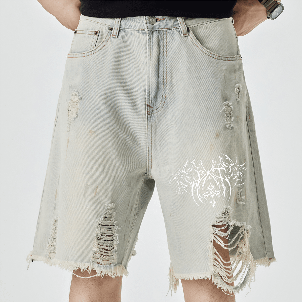 Night Life Denim Shorts