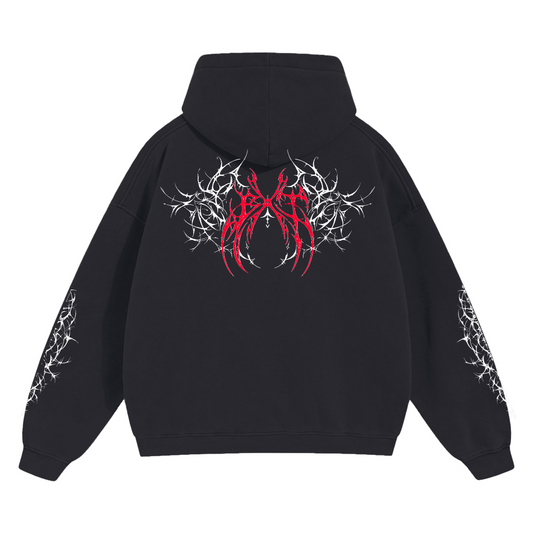 BXT CROSS RED HOODIE