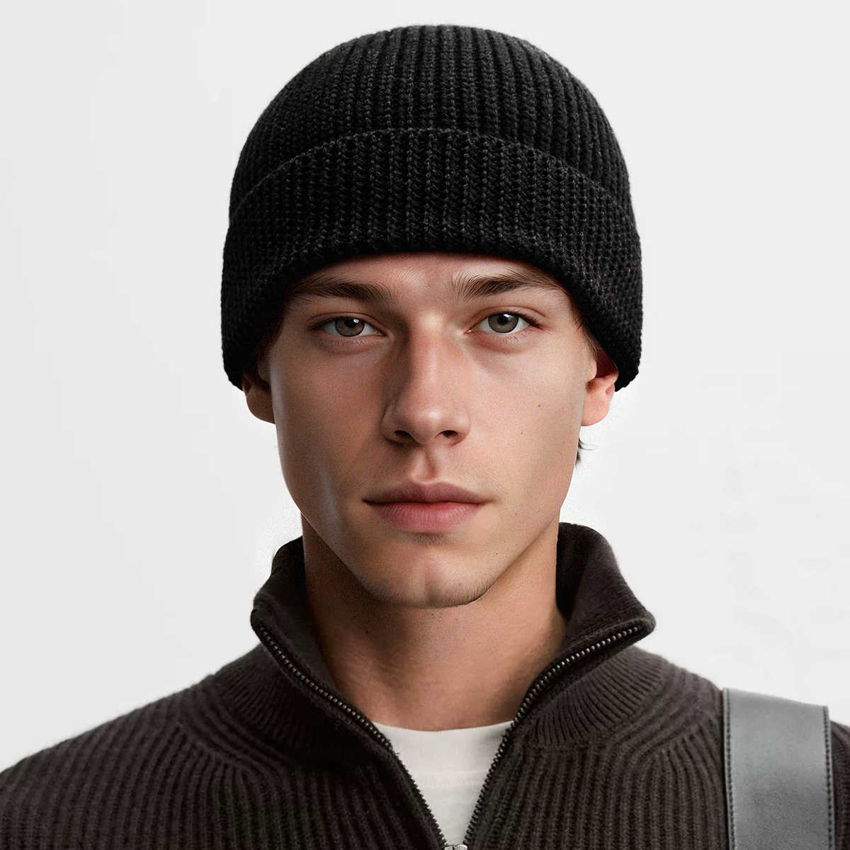 Unisex Thick Knit Beanie